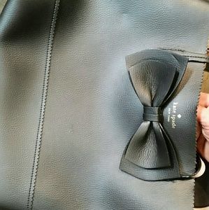 Kate spade Giorgia black bow purse
